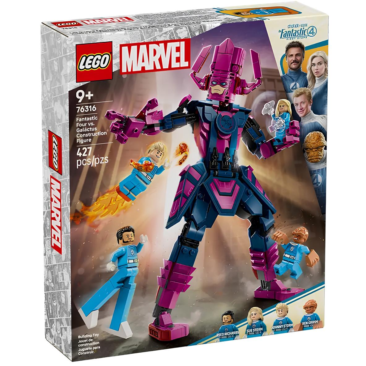 Конструктор LEGO Super Heroes 76316 Фантастическая четверка против
